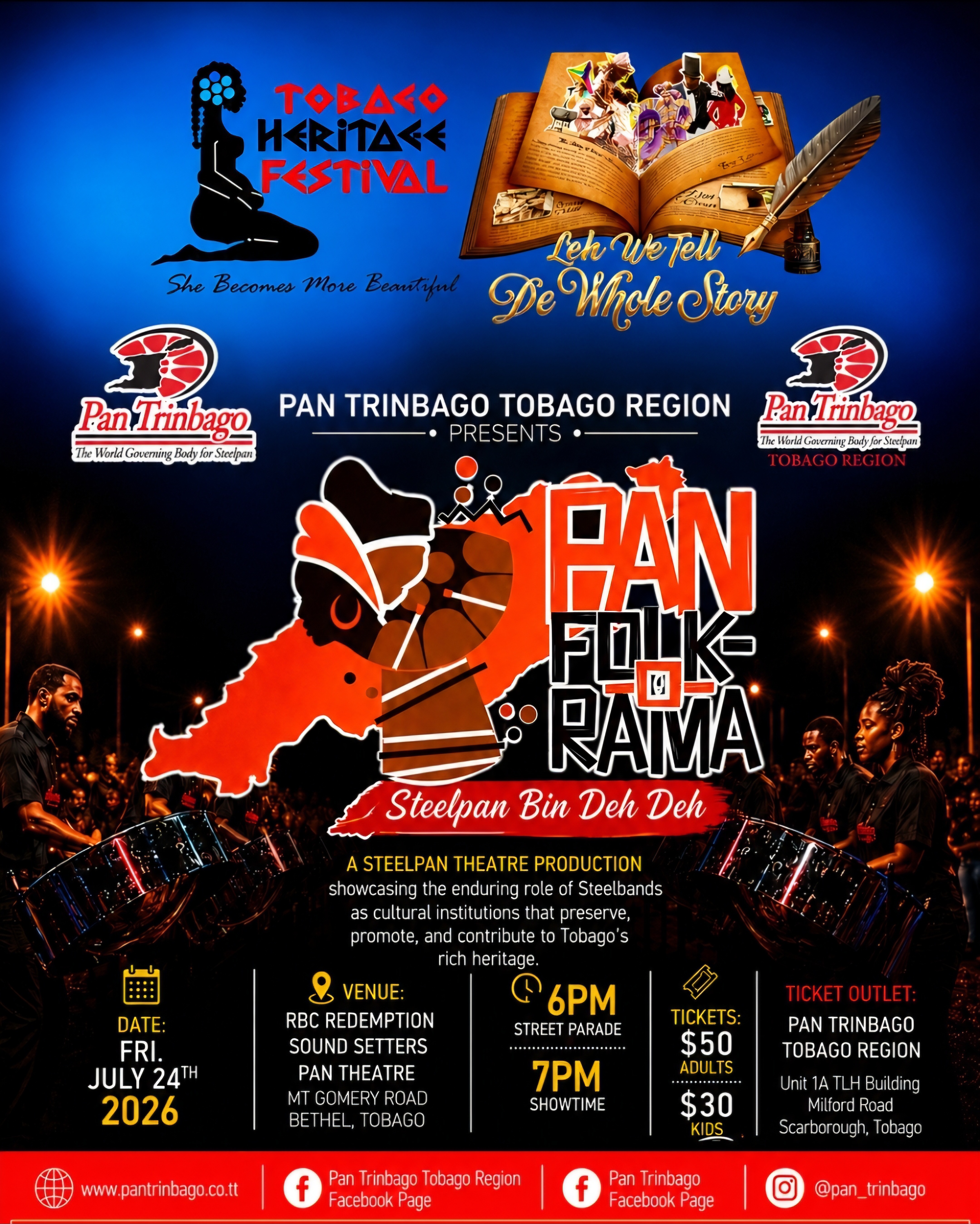 Pan Folk-O-Rama 2026 Event Poster