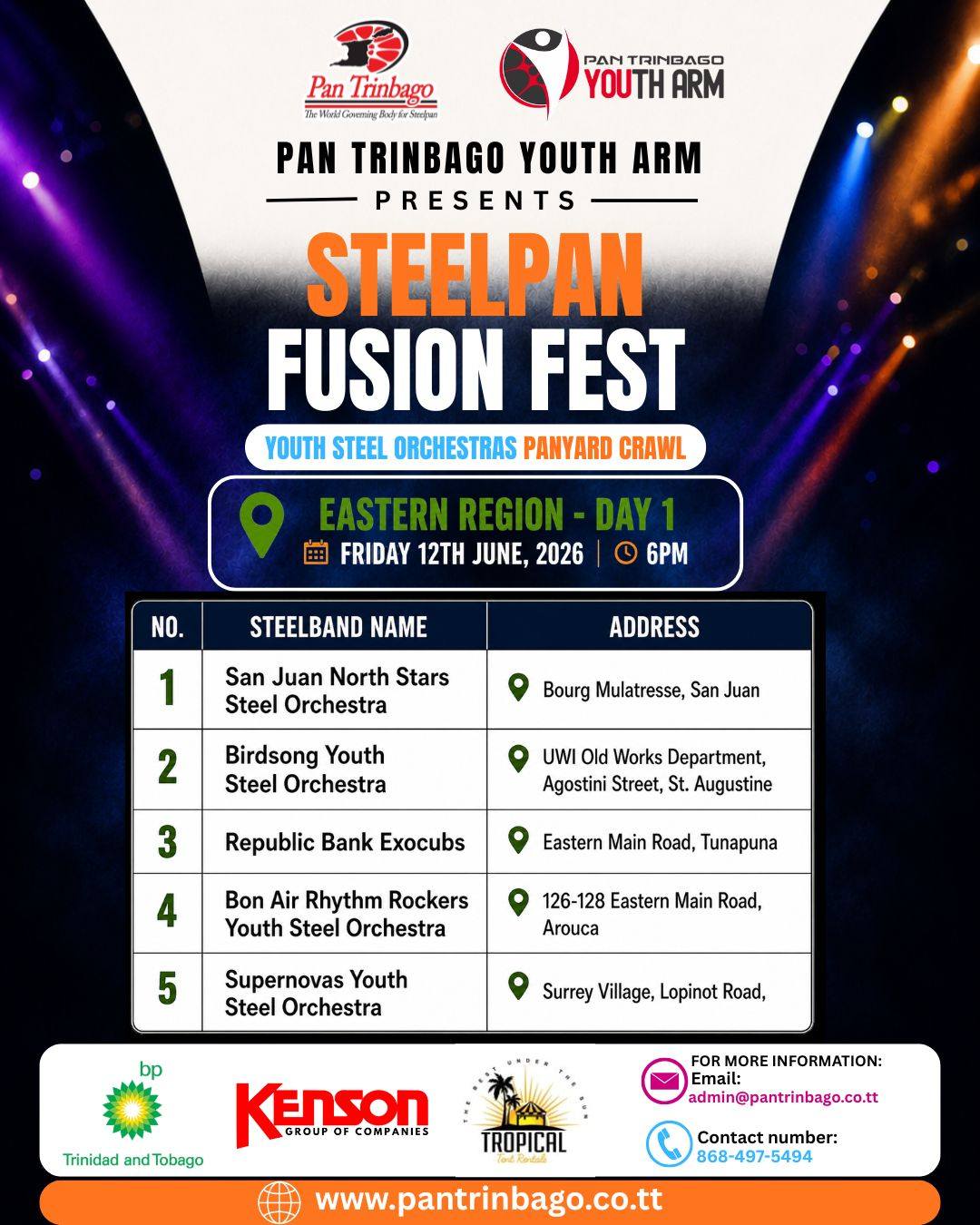 STEELPAN FUSION FEST PANYARD CRAWL