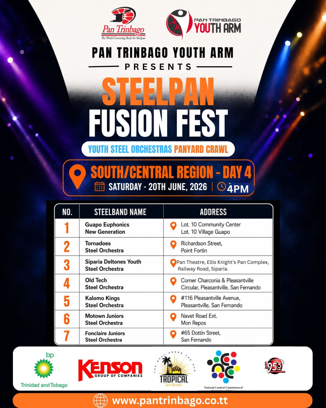 STEELPAN FUSION FEST PANYARD CRAWL