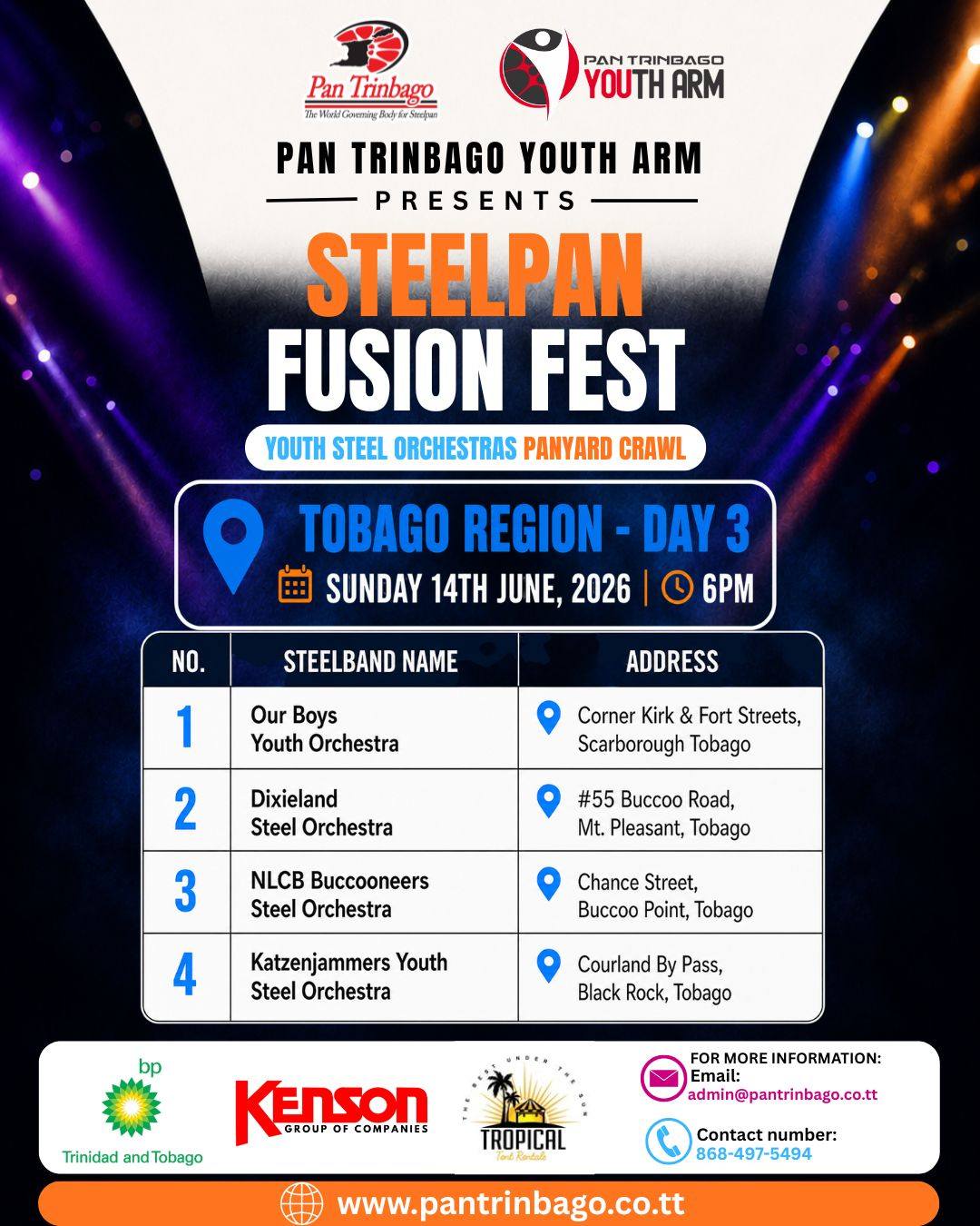 STEELPAN FUSION FEST PANYARD CRAWL